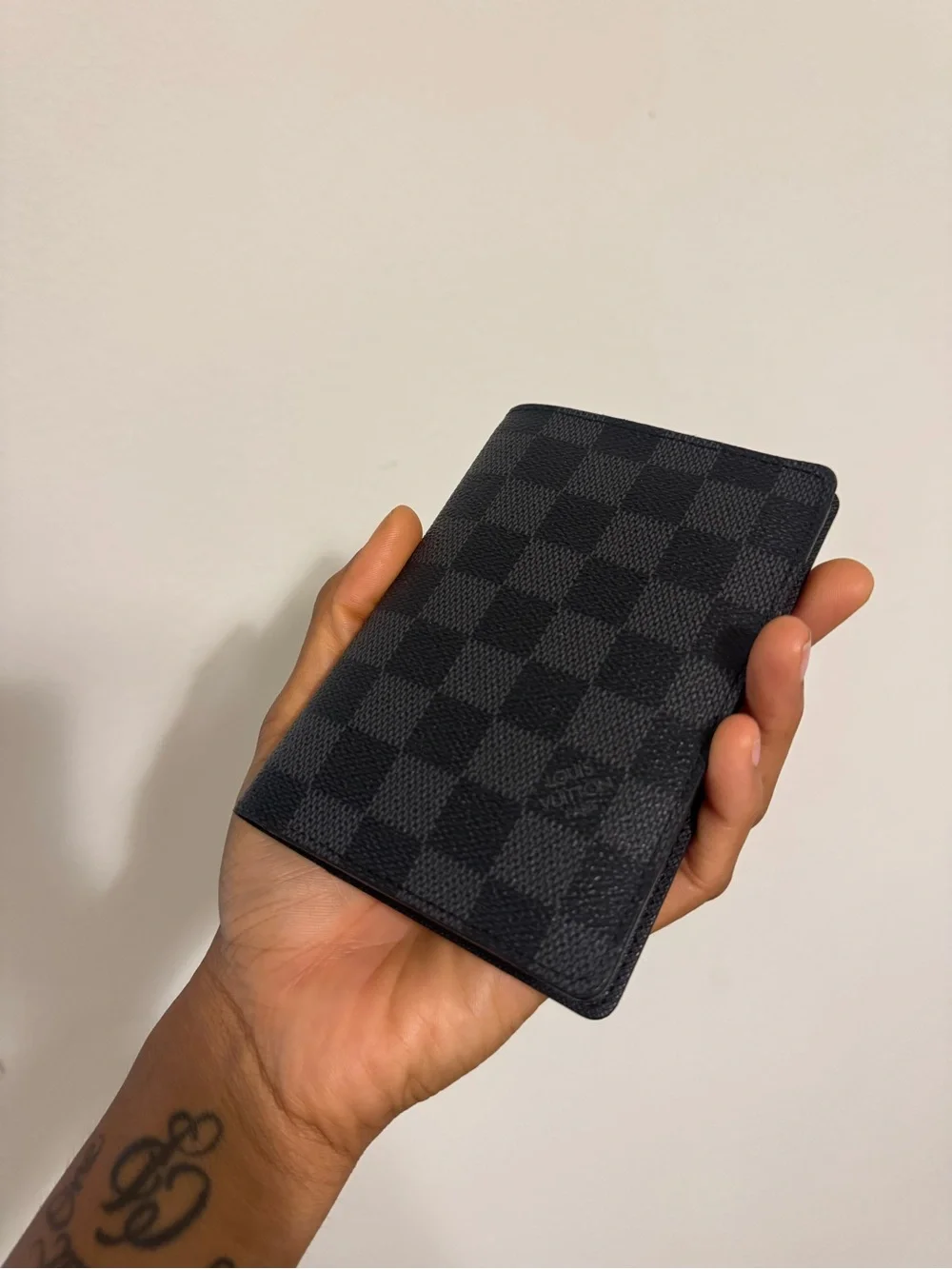 Louis Vuitton Black Card & Passport Holder
